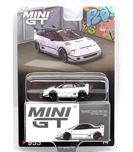 Amazon | MINI GT 1/64 マツダ AZ-1 リバティーウォーク LB40 東京